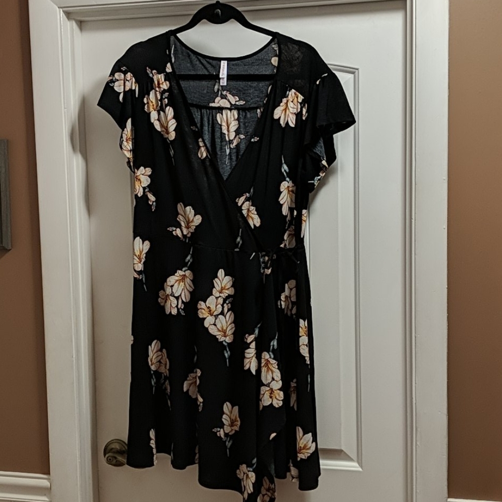 Xhilaration Faux Wrap Dress